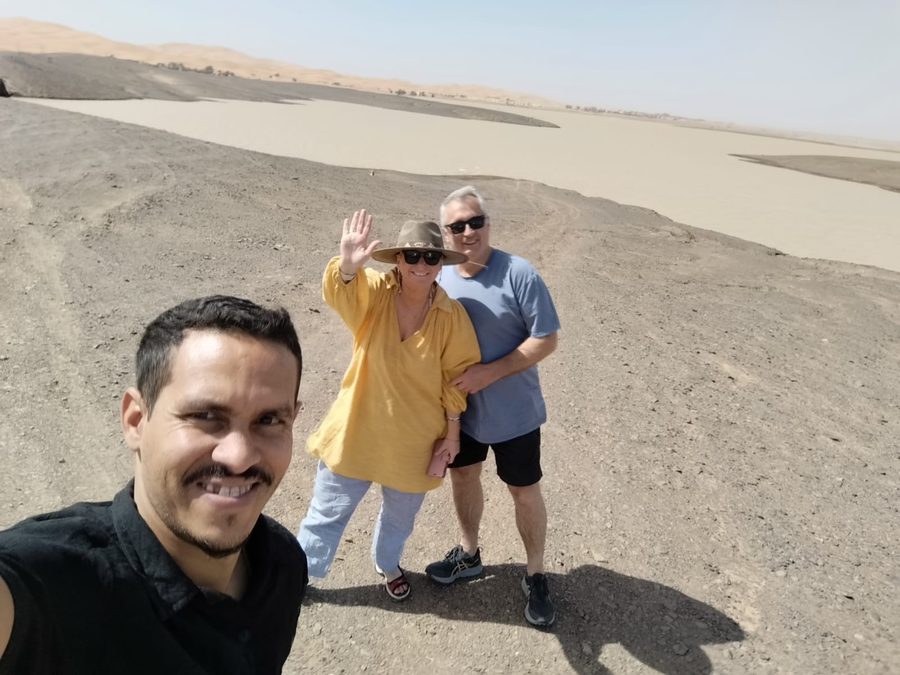 Salah, desert camp host